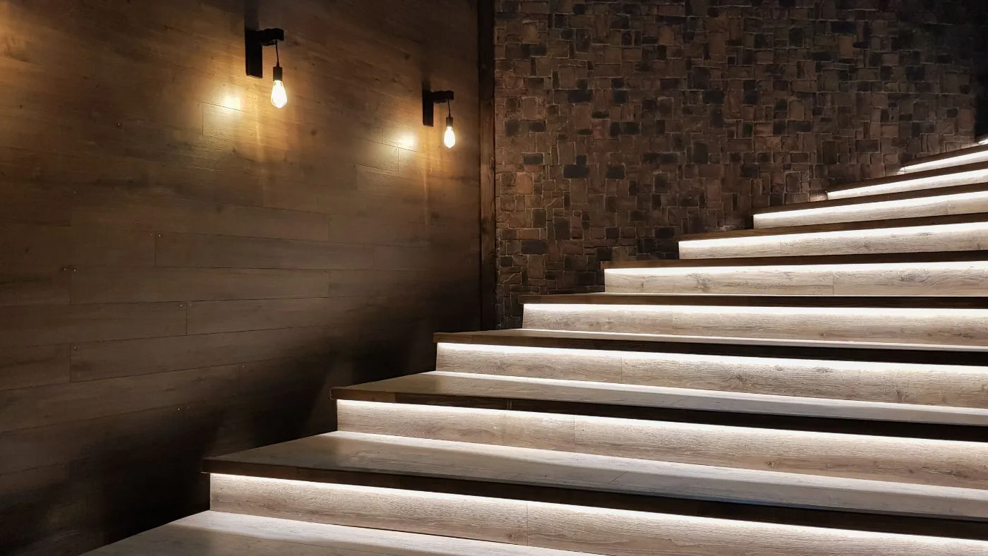stairs lighting