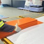 Photo of a worker at Apex Polymers